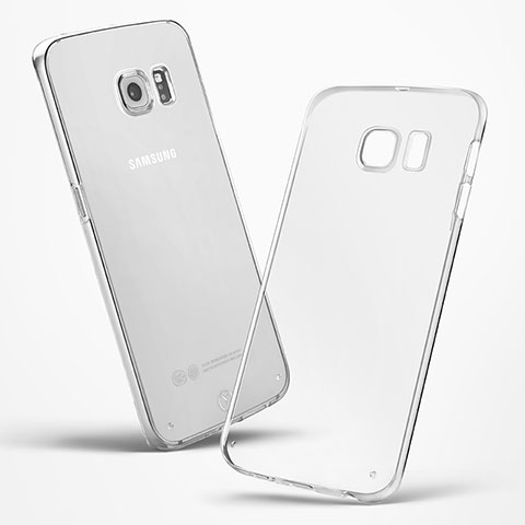 Carcasa Silicona Ultrafina Transparente para Samsung Galaxy S6 Edge SM-G925 Claro