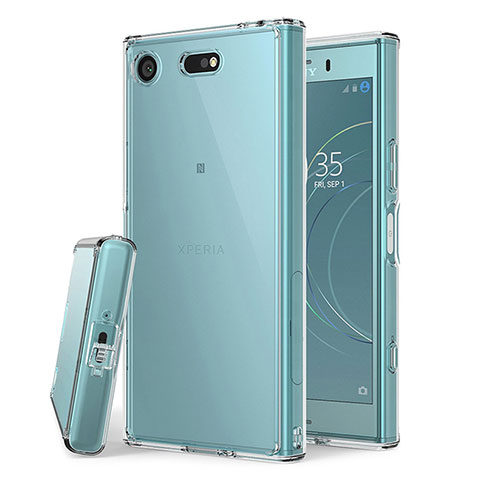 Carcasa Silicona Ultrafina Transparente para Sony Xperia XZ1 Compact Claro