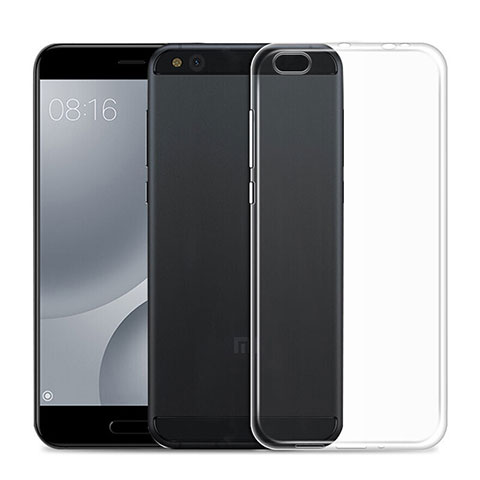 Carcasa Silicona Ultrafina Transparente para Xiaomi Mi 5C Claro