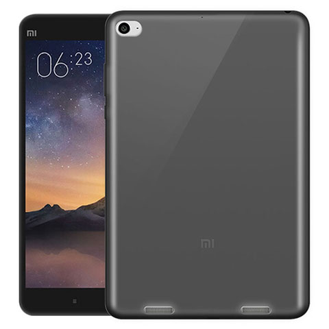 Carcasa Silicona Ultrafina Transparente para Xiaomi Mi Pad 2 Gris