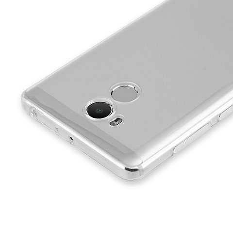 Carcasa Silicona Ultrafina Transparente para Xiaomi Redmi 4 Prime High Edition Claro