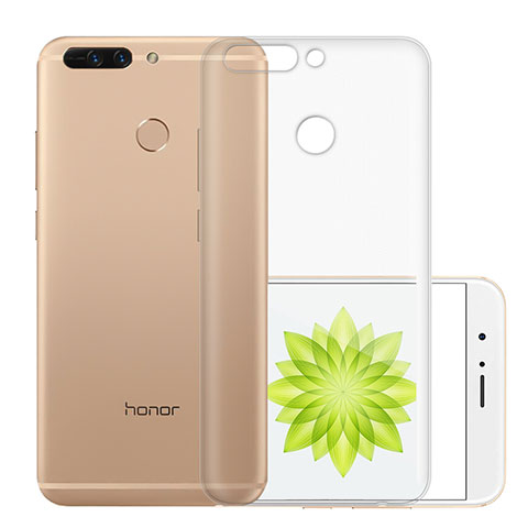 Carcasa Silicona Ultrafina Transparente T01 para Huawei Honor 8 Pro Claro