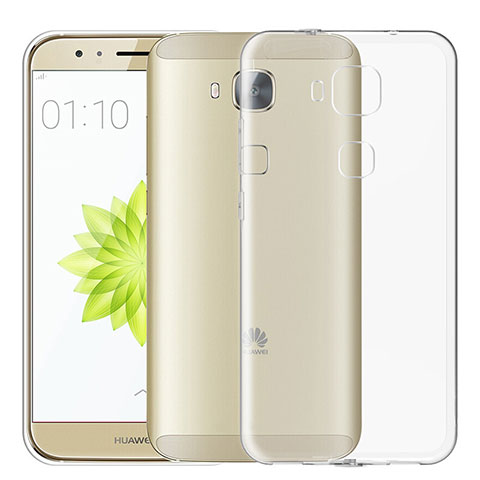 Carcasa Silicona Ultrafina Transparente T02 para Huawei G8 Claro