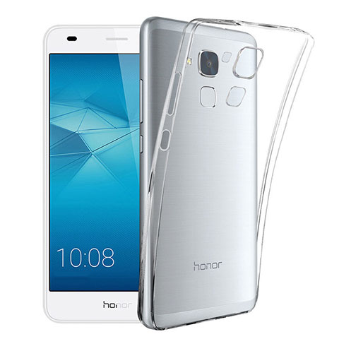 Carcasa Silicona Ultrafina Transparente T02 para Huawei GR5 Mini Claro