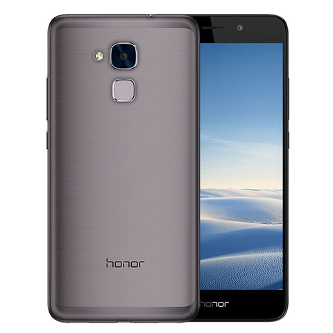 Carcasa Silicona Ultrafina Transparente T02 para Huawei Honor 5C Gris