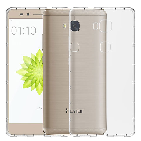 Carcasa Silicona Ultrafina Transparente T02 para Huawei Honor 5X Claro