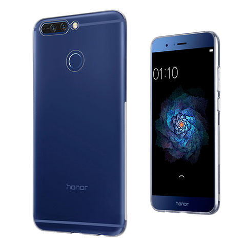 Carcasa Silicona Ultrafina Transparente T02 para Huawei Honor V9 Claro