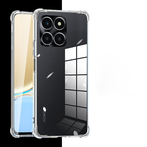 Carcasa Silicona Ultrafina Transparente T02 para Huawei Honor X6a Claro