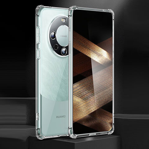 Carcasa Silicona Ultrafina Transparente T02 para Huawei Mate 60 Claro