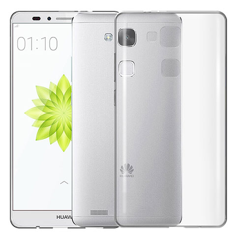 Carcasa Silicona Ultrafina Transparente T02 para Huawei Mate 7 Claro