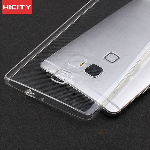 Carcasa Silicona Ultrafina Transparente T02 para Huawei Mate S Claro