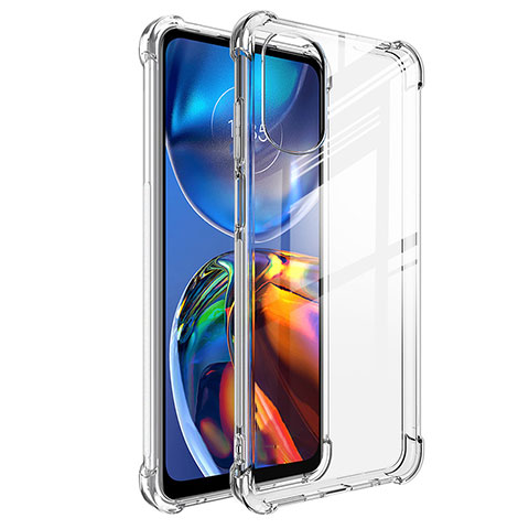 Carcasa Silicona Ultrafina Transparente T02 para Motorola Moto E40 Claro