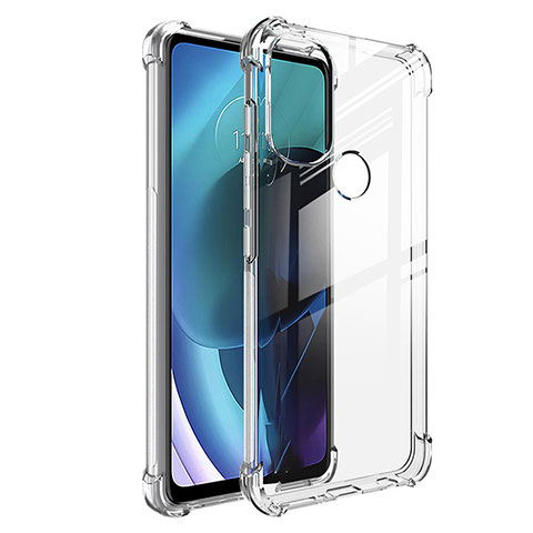 Carcasa Silicona Ultrafina Transparente T02 para Motorola Moto G51 5G Claro