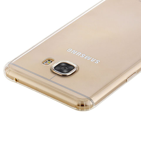 Carcasa Silicona Ultrafina Transparente T02 para Samsung Galaxy C5 SM-C5000 Claro