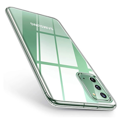 Carcasa Silicona Ultrafina Transparente T02 para Samsung Galaxy Note 20 5G Claro