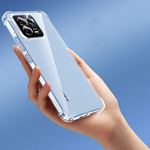 Carcasa Silicona Ultrafina Transparente T02 para Xiaomi Mi 13 5G Claro