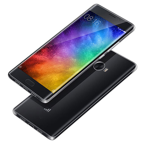Carcasa Silicona Ultrafina Transparente T02 para Xiaomi Mi Note 2 Special Edition Claro