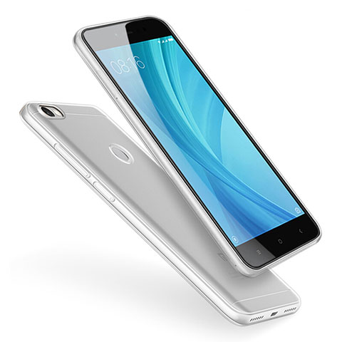 Carcasa Silicona Ultrafina Transparente T02 para Xiaomi Redmi Note 5A Pro Claro