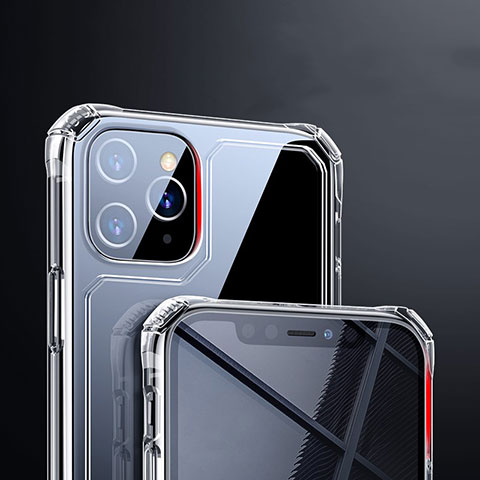 Carcasa Silicona Ultrafina Transparente T03 para Apple iPhone 11 Pro Max Claro