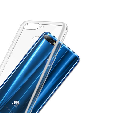 Carcasa Silicona Ultrafina Transparente T03 para Huawei Honor 7C Claro