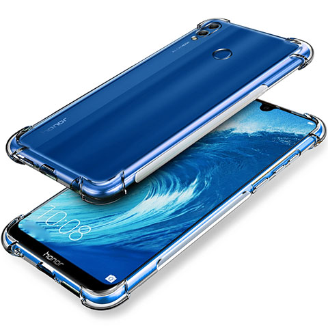 Carcasa Silicona Ultrafina Transparente T03 para Huawei Honor 8X Max Claro