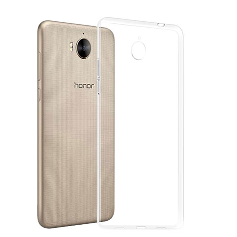 Carcasa Silicona Ultrafina Transparente T03 para Huawei Y6 (2017) Claro