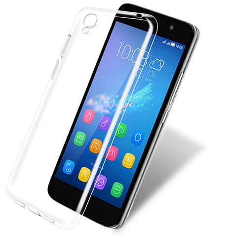 Carcasa Silicona Ultrafina Transparente T03 para Huawei Y6 Claro