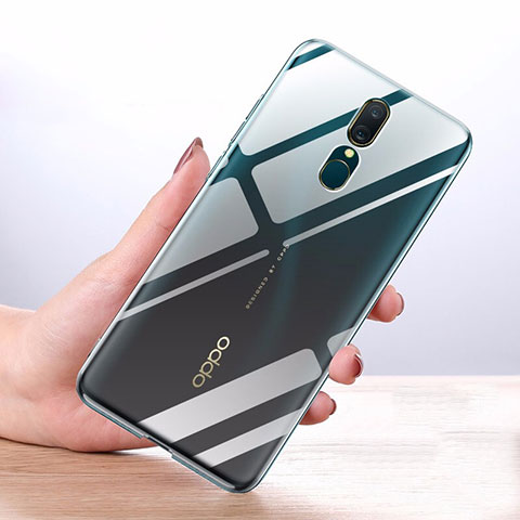 Carcasa Silicona Ultrafina Transparente T03 para Oppo A9 Claro