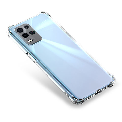 Carcasa Silicona Ultrafina Transparente T03 para Oppo K9X 5G Claro