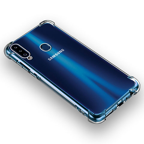 Carcasa Silicona Ultrafina Transparente T03 para Samsung Galaxy A20s Claro