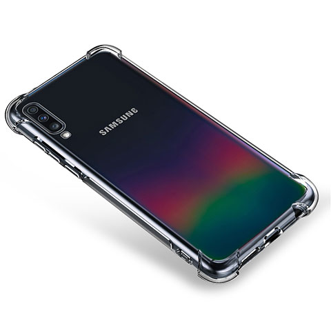 Carcasa Silicona Ultrafina Transparente T03 para Samsung Galaxy A70 Claro