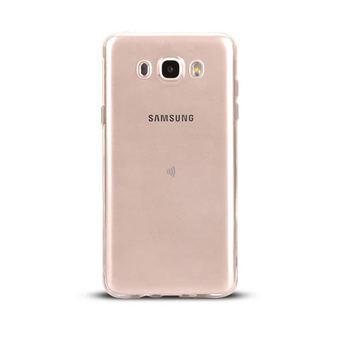 Carcasa Silicona Ultrafina Transparente T03 para Samsung Galaxy J5 Duos (2016) Claro