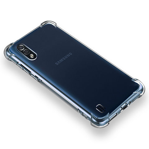 Carcasa Silicona Ultrafina Transparente T03 para Samsung Galaxy M01 Claro