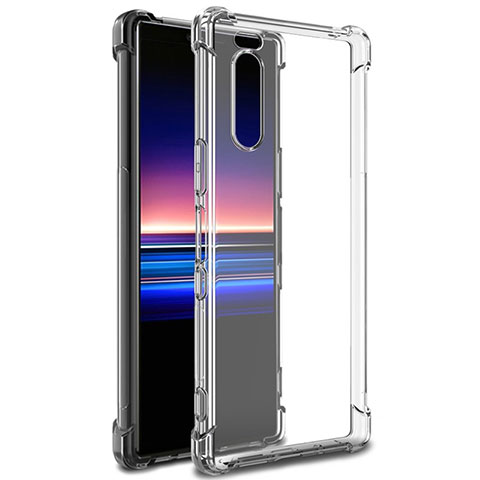 Carcasa Silicona Ultrafina Transparente T03 para Sony Xperia 5 Claro