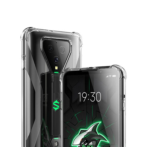 Carcasa Silicona Ultrafina Transparente T03 para Xiaomi Black Shark 3 Claro