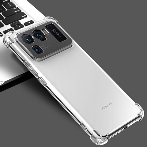 Carcasa Silicona Ultrafina Transparente T03 para Xiaomi Mi 11 Ultra 5G Claro