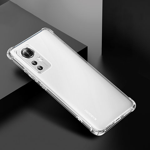 Carcasa Silicona Ultrafina Transparente T03 para Xiaomi Mi 12 5G Claro