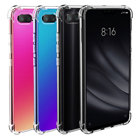 Carcasa Silicona Ultrafina Transparente T03 para Xiaomi Mi 8 Lite Claro