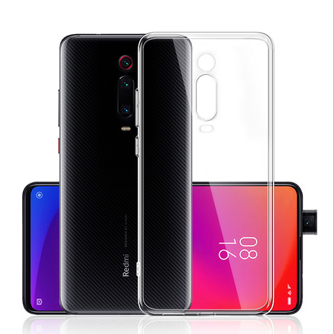 Carcasa Silicona Ultrafina Transparente T03 para Xiaomi Mi 9T Claro