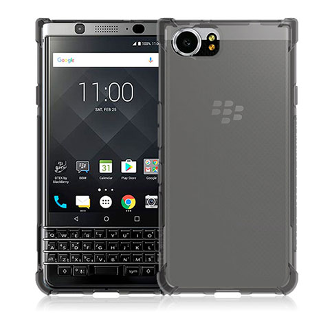 Carcasa Silicona Ultrafina Transparente T04 para Blackberry KEYone Claro