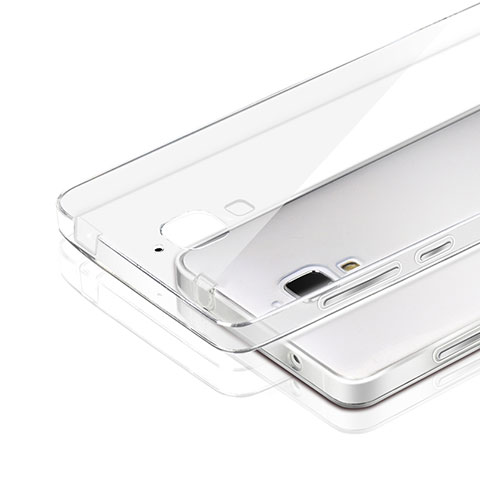 Carcasa Silicona Ultrafina Transparente T04 para Xiaomi Mi 4 Claro