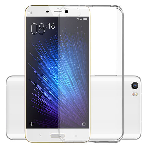 Carcasa Silicona Ultrafina Transparente T04 para Xiaomi Mi 5 Claro