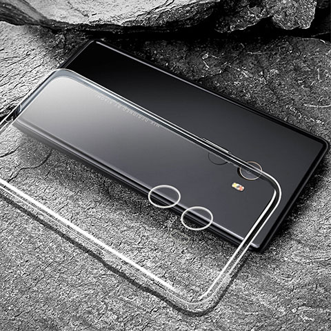 Carcasa Silicona Ultrafina Transparente T04 para Xiaomi Mi Mix 2 Claro