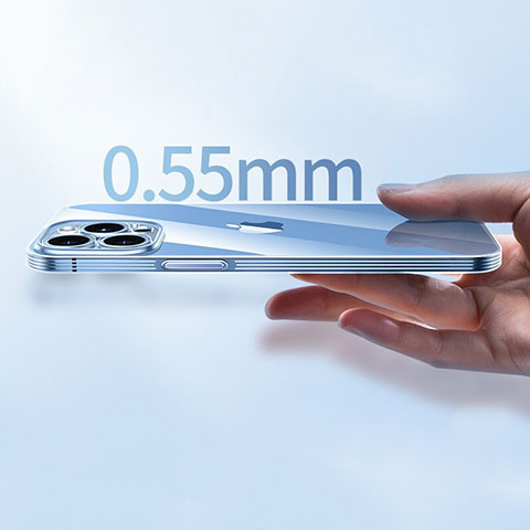 Carcasa Silicona Ultrafina Transparente T05 para Apple iPhone 14 Pro Claro