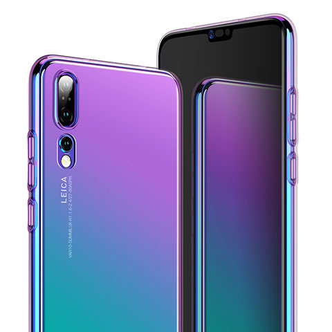 Carcasa Silicona Ultrafina Transparente T05 para Huawei P20 Pro Claro