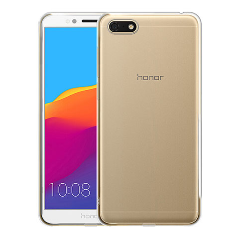 Carcasa Silicona Ultrafina Transparente T05 para Huawei Y5 Prime (2018) Claro