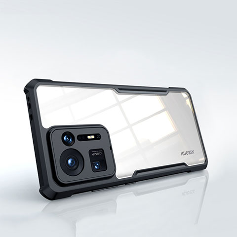 Carcasa Silicona Ultrafina Transparente T05 para Xiaomi Mi Mix 4 5G Negro