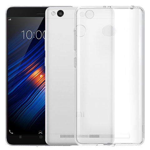 Carcasa Silicona Ultrafina Transparente T05 para Xiaomi Redmi 3S Prime Claro