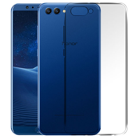 Carcasa Silicona Ultrafina Transparente T06 para Huawei Honor View 10 Claro