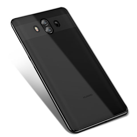 Carcasa Silicona Ultrafina Transparente T07 para Huawei Mate 10 Negro